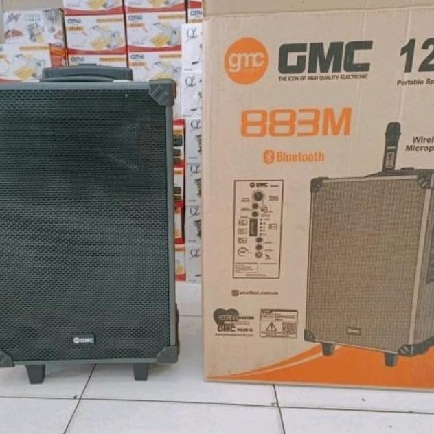 Gmc 883M Speaker Portabelampli Meeting Bluetooth 12 Inch Deskripsi Speaker Portable Gmc 883M Bluetoo