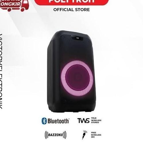 Speaker Karaoke Portable Polytron Pps 8L12