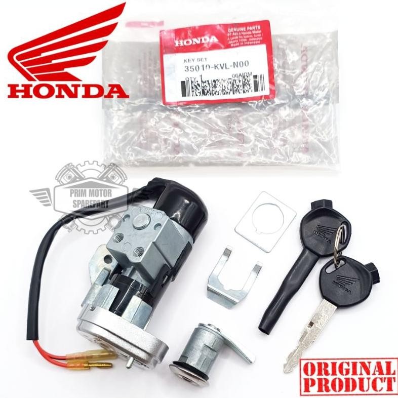 Kunci Kontak KVL Original Supra X 125 Lama, Supra X 125 Karbu, Supra X 125 Batman Kualitas Asli HOND