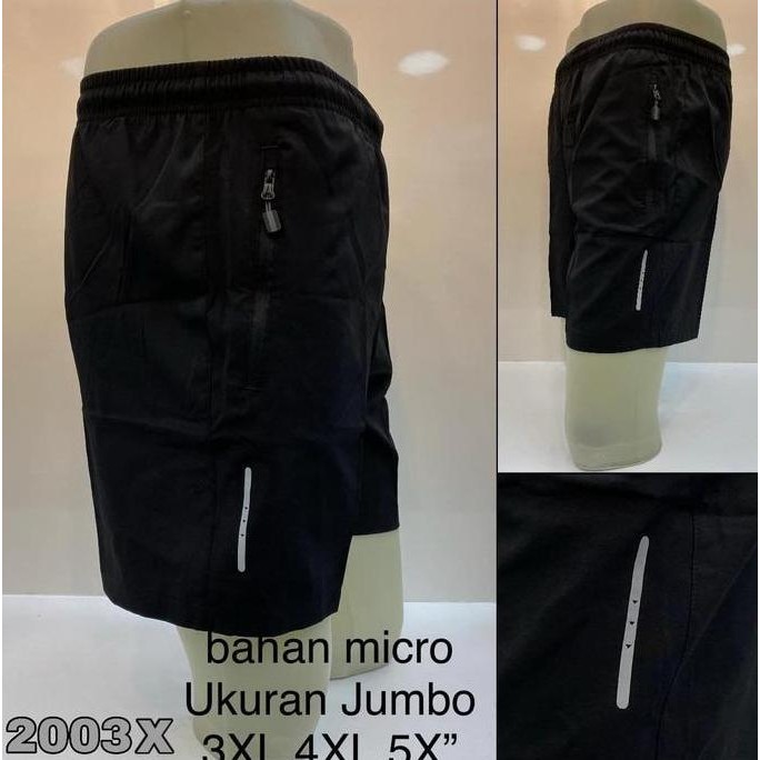 Celana Pendek Running Olahraga Pria Big Size Jumbo Original Import Best Seller