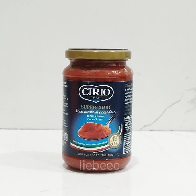 

Terlaris Cirio Supercirio Tomato Puree 350 gr - Tomato Paste SALE
