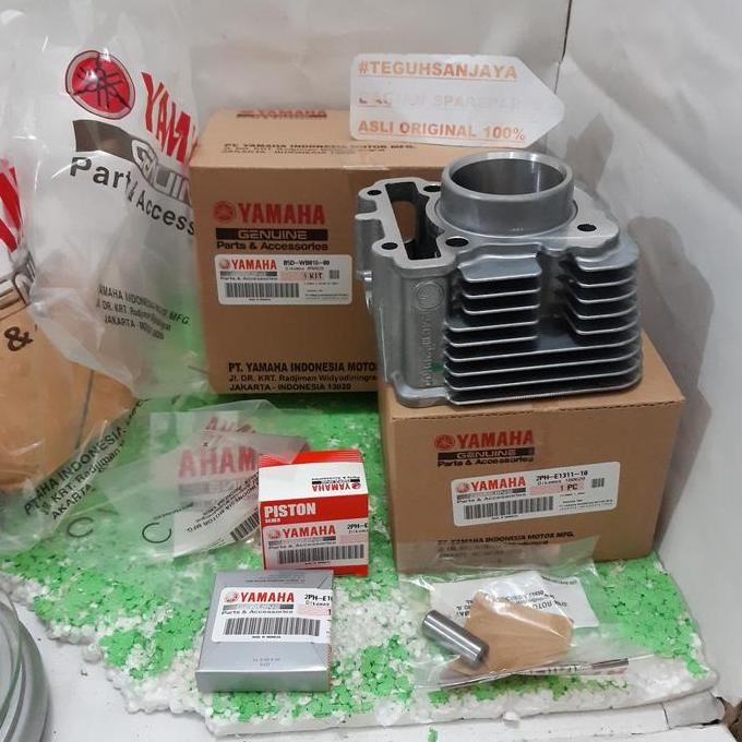 Blok + Seher Piston Paket B5D-WB016-00 Freego Mio M3 Mio Z Asli Yamaha