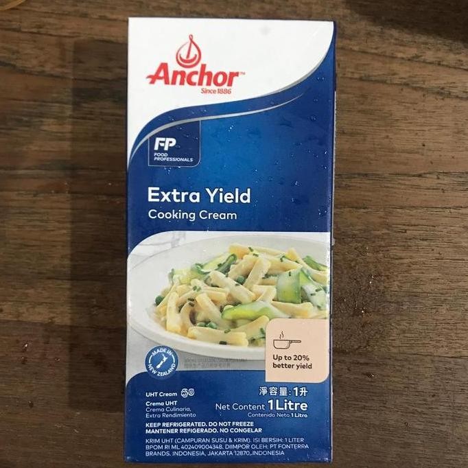 

Terlaris GOSEND ONLY - Anchor Extra Yield Cooking Cream 1liter SALE