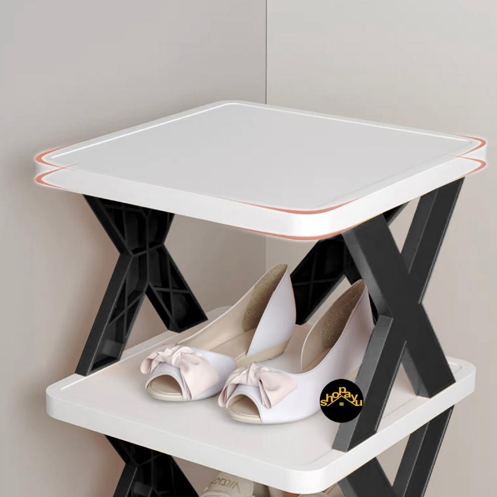 Termurah Rak Sepatu Tempat Sepatu X Rak Sendal Susun 8 Layer Ac-8