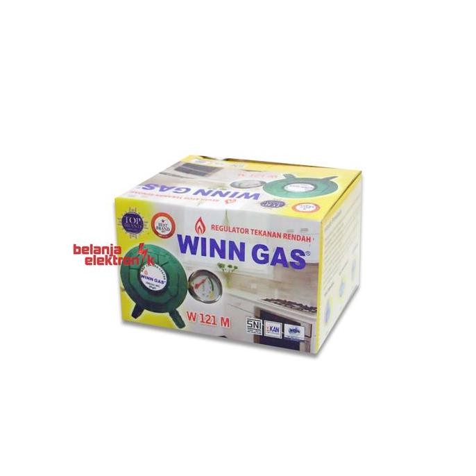 Regulator Gas Meter Tekanan Rendah Winn Gas W-121 M