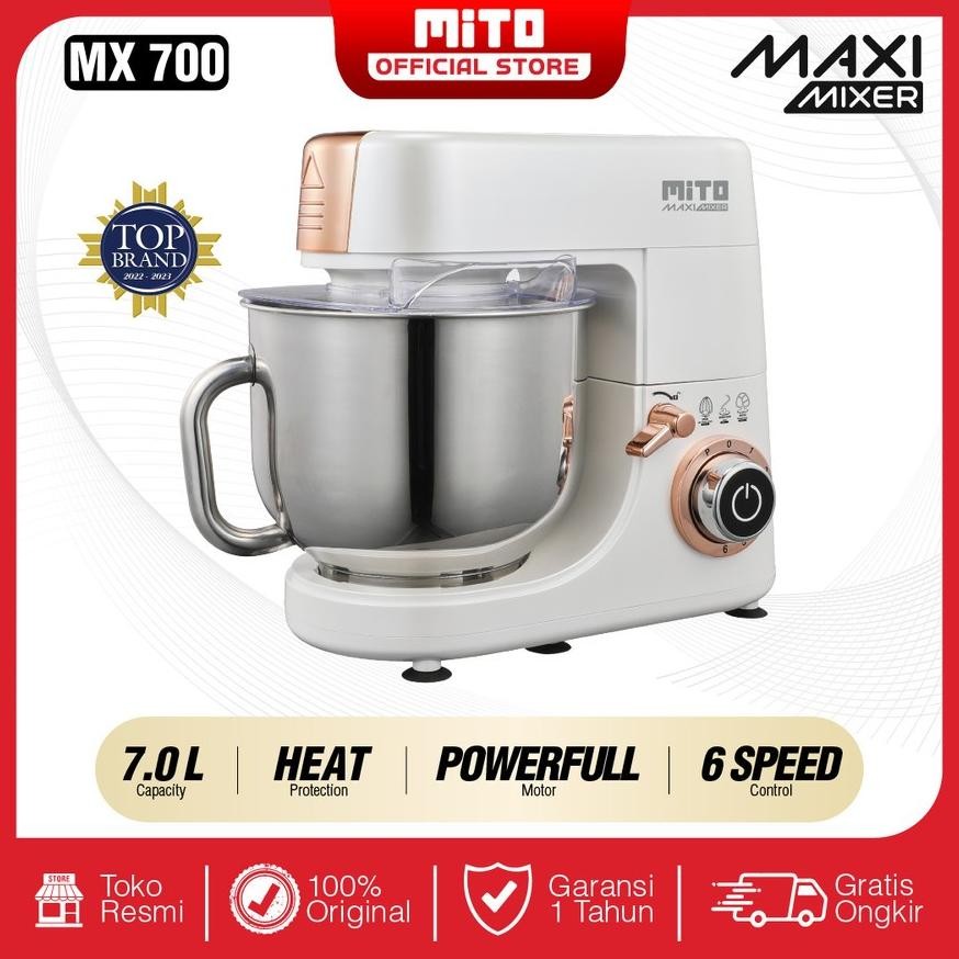 Promo Mitochiba Standing Mixer 7 Liter - Mx700 - 100% Ori