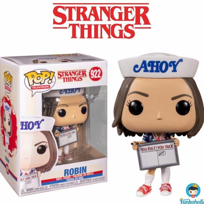 Funko Pop Television Stranger Things Season 3 - Robin Buckley #922