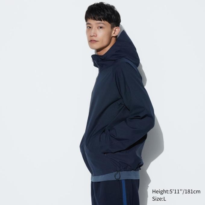 Uniqlo Blocktech Jaket Parka (Potongan 3D) (Best Quality)