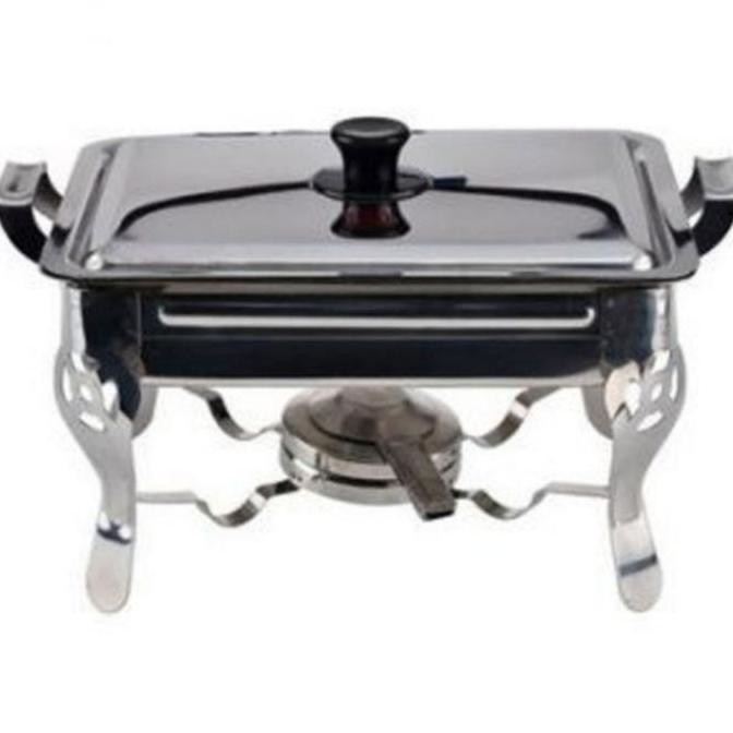 Texania Pan With Stove / Wadah Prasmanan Alat Saji Stainless Steel