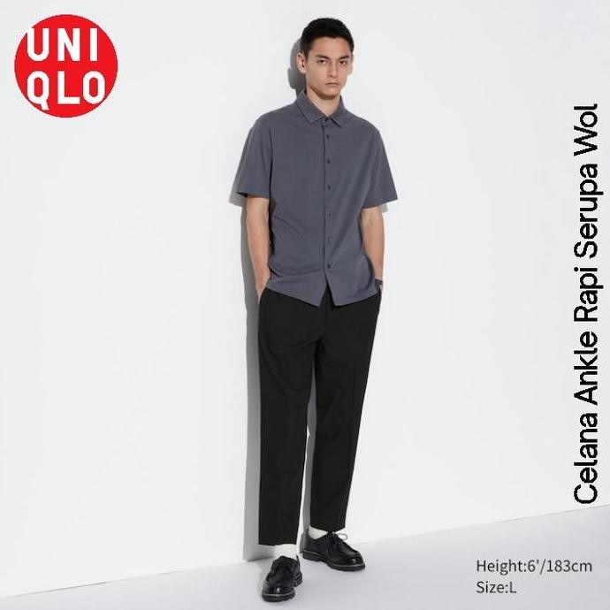 Celana Smart Angkle Ultra Stretch Panjang Pria Uniqlo Original (Best Quality)