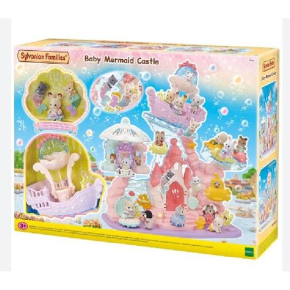 Mainan Koleksi Sylvanian Families Baby Mermaid Castle