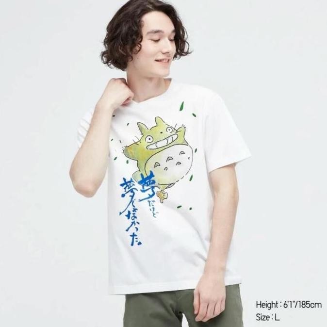 Uniqlo-Men Ut T-Shirt My Style My Ghibli (Tanpa Tas) (Best Quality)