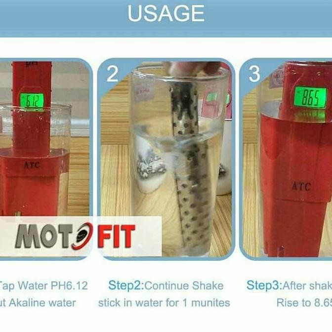 Air Alkaline Hydrogen Water Stick Health Care Ionizer Asli