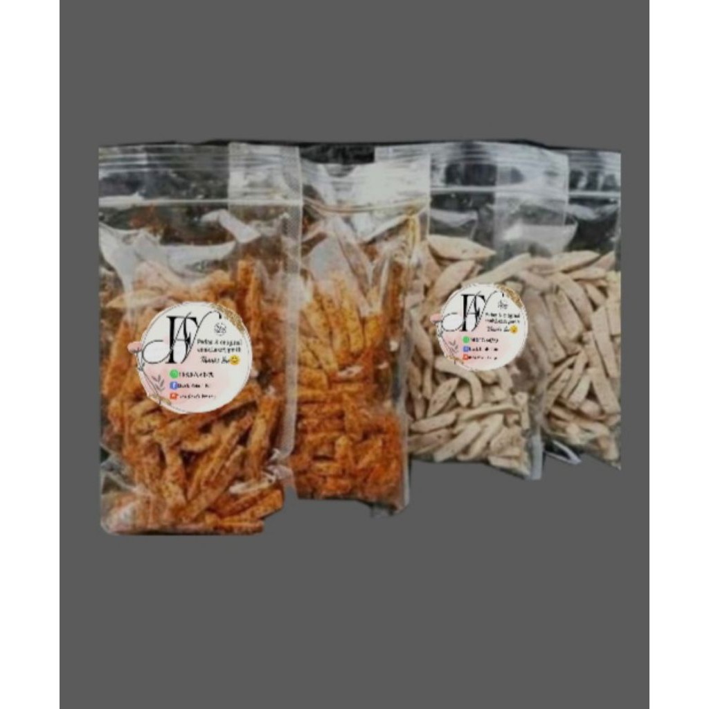 

Basreng pedas daun jeruk & Basreng original daun jeruk enak,gurih