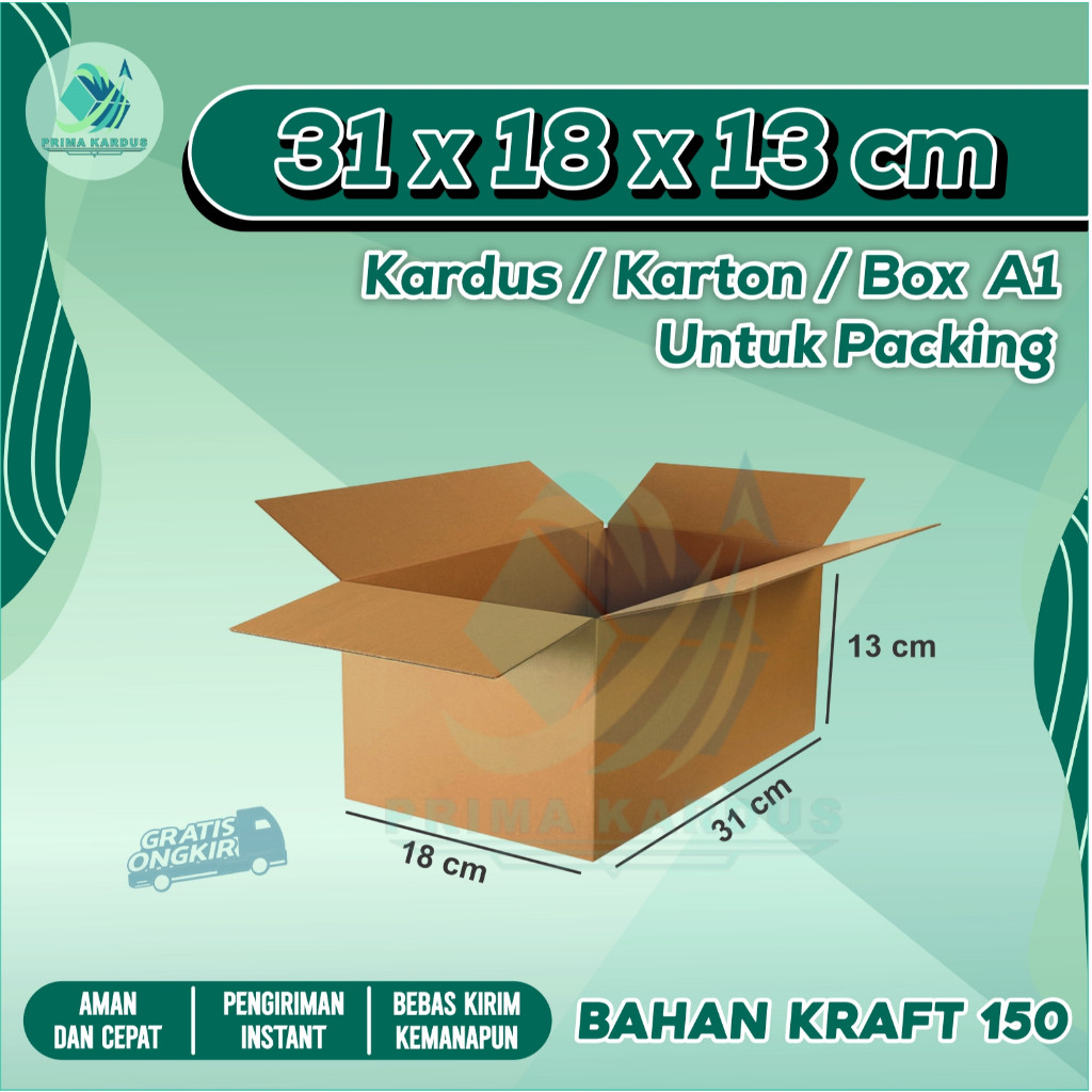 

Kardus Packing 31x18x13 | Box packing | Karton Packing