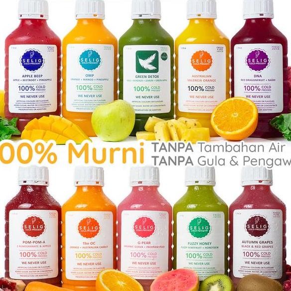 

Jus Buah Sehat Segar Cold Pressed 1150Ml Selfresh Mart