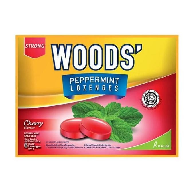 

Permen Woods' Rasa Cherry (Per Dus @ 15 Sachet @ 6 Butir)