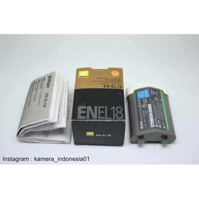 Tersedia Baterai Nikon EN-EL18 untuk Kamera D4 D4S