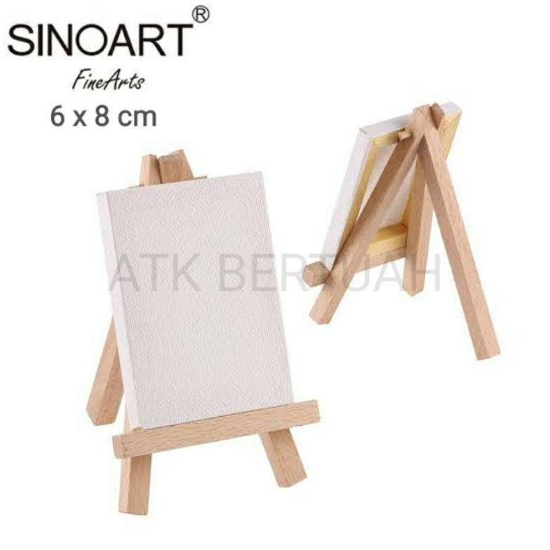 

SINOART MINI CANVAS EASEL KANVAS IMUT AST