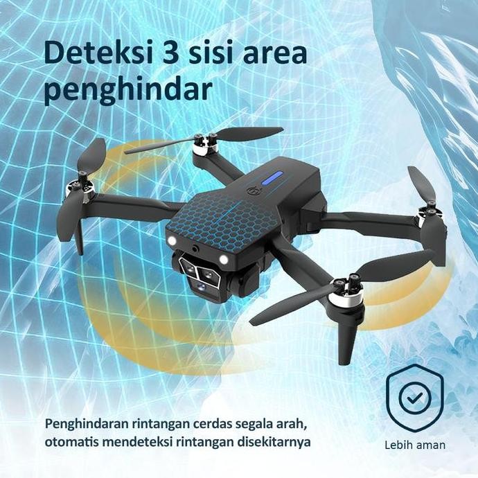 Tersedia Bonkyo K005 drone pintar motor tanpa sikat HD 1080P kamera ganda memotret drone mini murah 