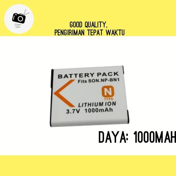Tersedia Baterai Kamera Sony DSC W610 W620 W630 W650 W670 W690 batre battery
