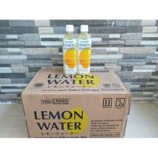 

YOU WATER C 1000 LEMON 500ML DUS ISI 24 BOTOL Ori!!