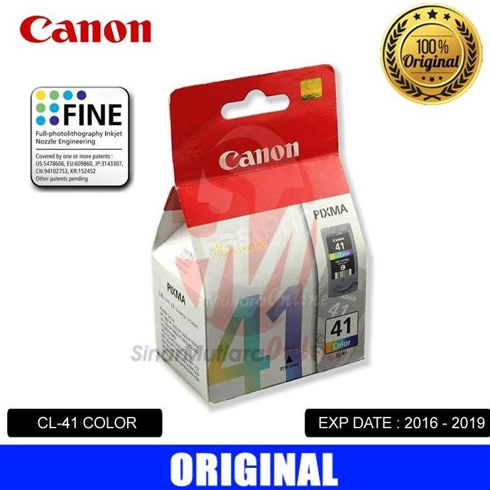 Cartridge Tinta Canon Cl-41 Color For Mp460, Mx308/318, Mp145, Mp228 New Stok