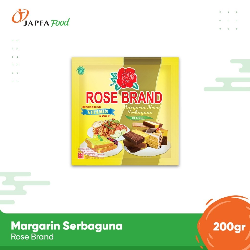 

Rose Brand Margarin Sebaguna 200gr