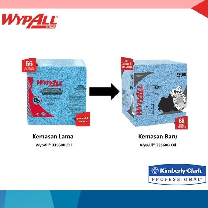 TERMURAH - Kimtech Prep* 33560A Kimtex*, Shop Towels, Satuan Pack
