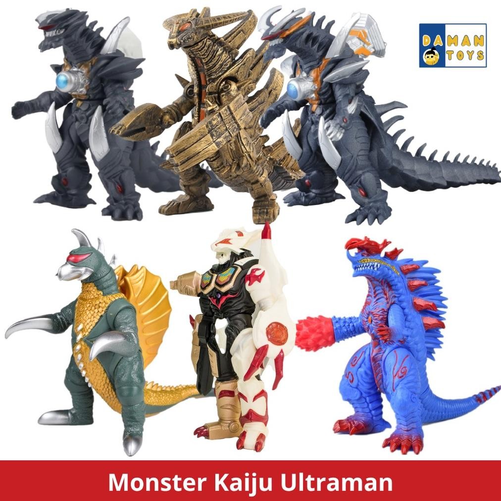 Action Figure Godzilla set, Action figure ultraman Monster Kaiju Ultraman