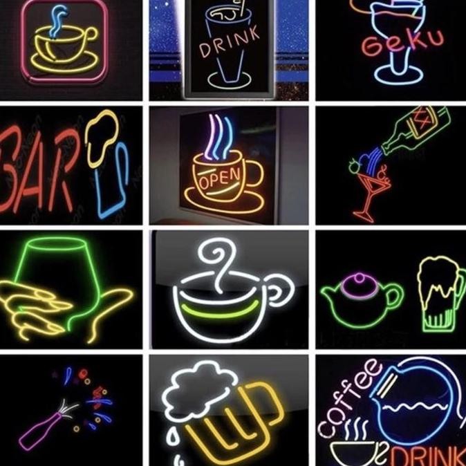 Lampu Neon Flex selang 12V DC neonflex 12v neonflexible LED NEONSIGN