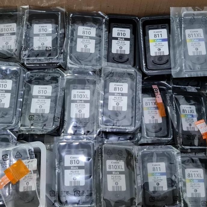 Cartridge Bekas Canon 810 Dan 811 Belum Refil Kualitas Super New Stok