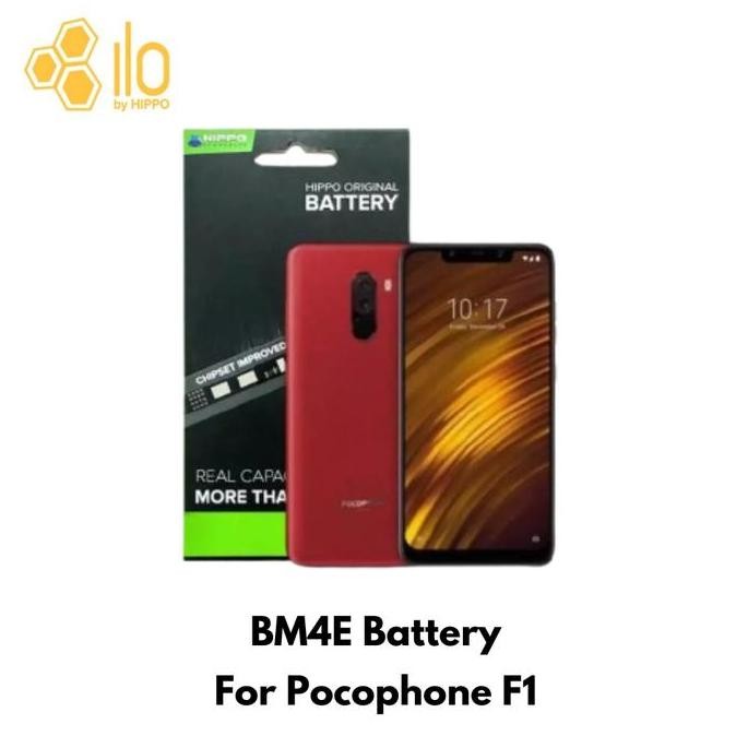 Battery Hippo Original Pocophone F1 4000Mah (Bm4E)