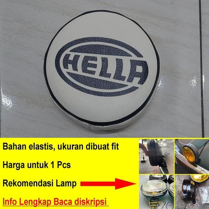 Kualitas Terjamin Cover  Lampu Sorot Mobil Atau Tutup Lampu Mobil Desain Hella Putih