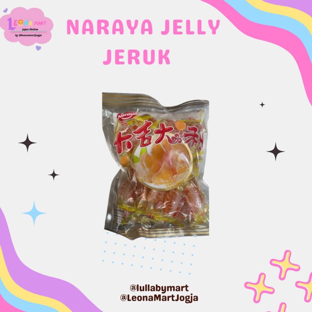 

Naraya jelly jeruk 500gr