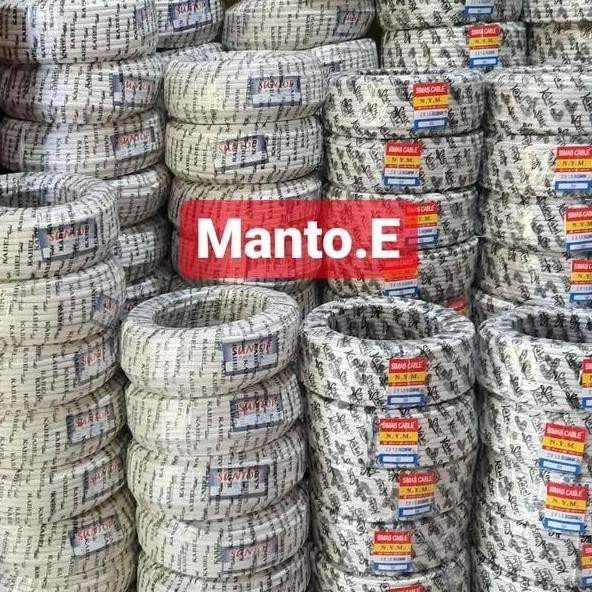Kabel Listrik Tunggal Kawat 2X1.5 50 Meter