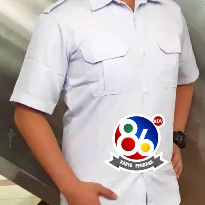 Seragam putih PNS,Baju PNS,Baju PNS pria,Dinas putih,Kemeja putih,PDH