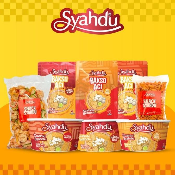 

Syahdu - Paket Syahdu Snack Krupuk - makaroni - Baso Aci - Cuanki pt