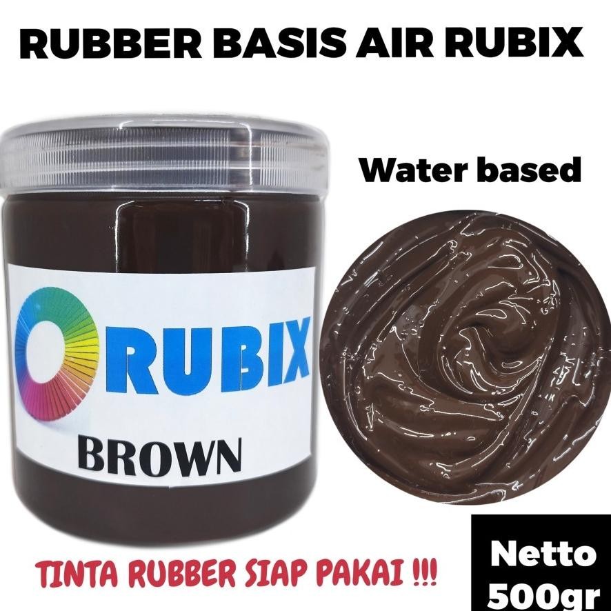 

CAT SABLON RUBBER GL PASTA CAT AKRILIK WARNA BROWN COKLAT 500GR AST