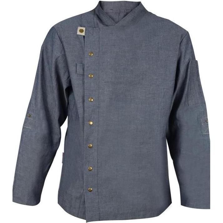 MUCHEF Chef Jacket / Baju Koki Casser Denim