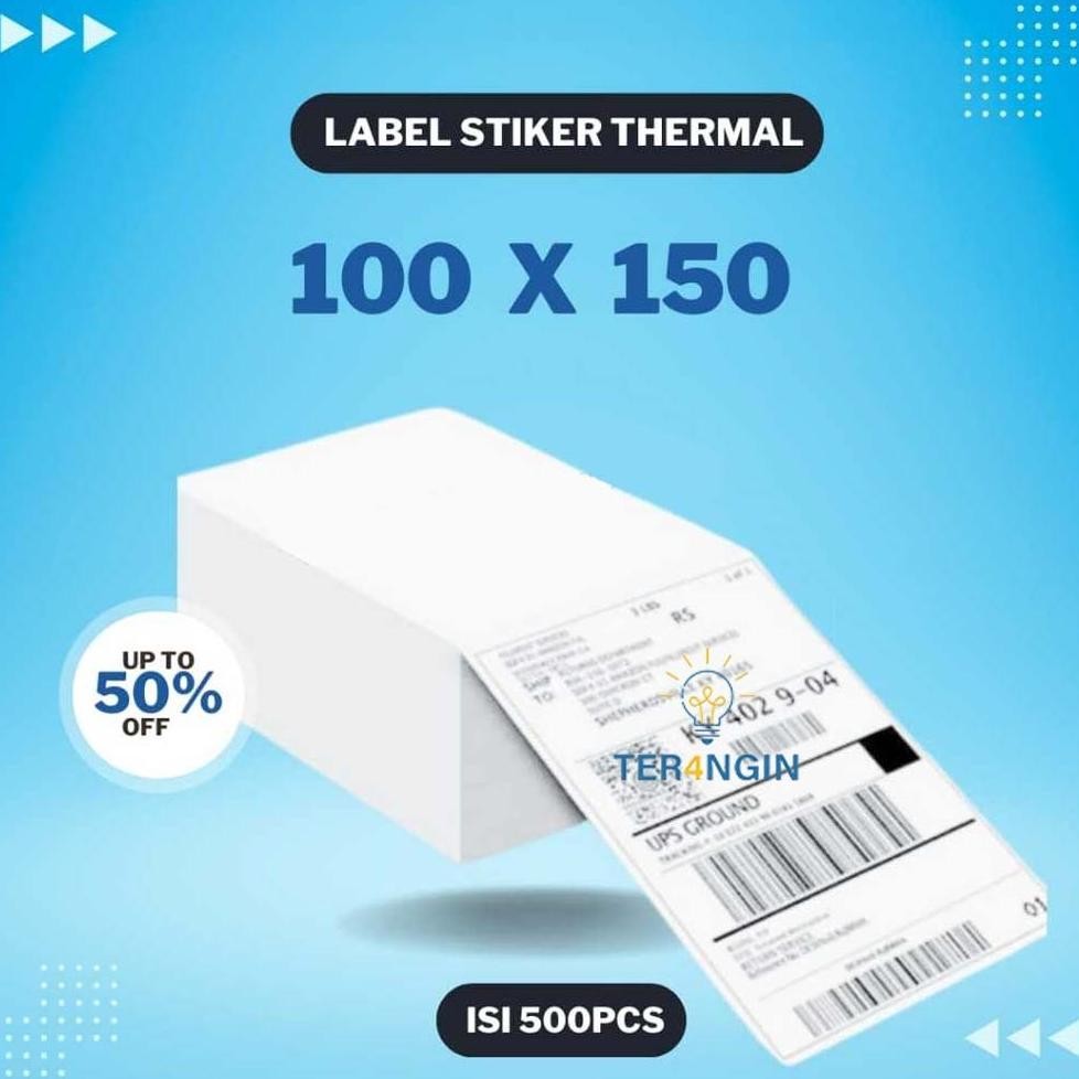 

Kertas termal tiga bukti lipat 100*150*500 kertas cetak pengiriman ekspres kertas cetak termal berperekat AST