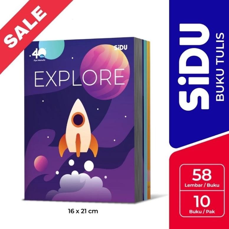 

Buku Tulis SIDU 58 Lembar (Asli SIDU) AST