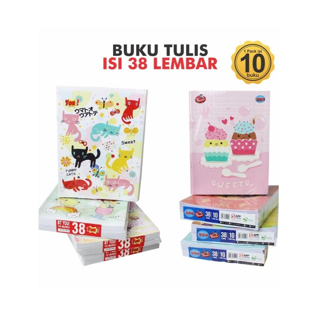 

Buku Tulis sidu Isi 38 Lembar/buku sidu AST