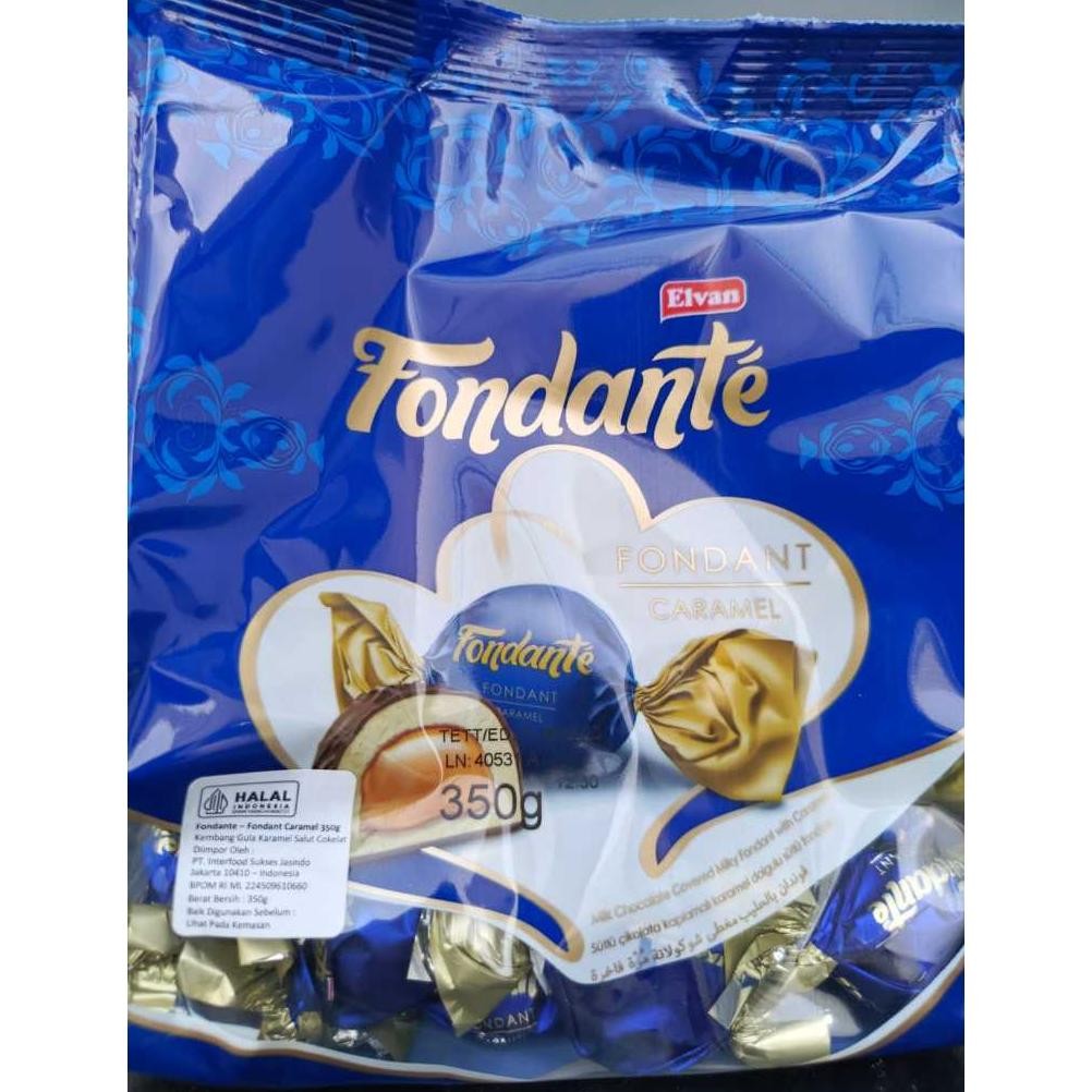 

ELVAN FONDANTE Fondant, Caramel & Fudge 350GRAM Assortment / Mix Coklat Turkey / Turki