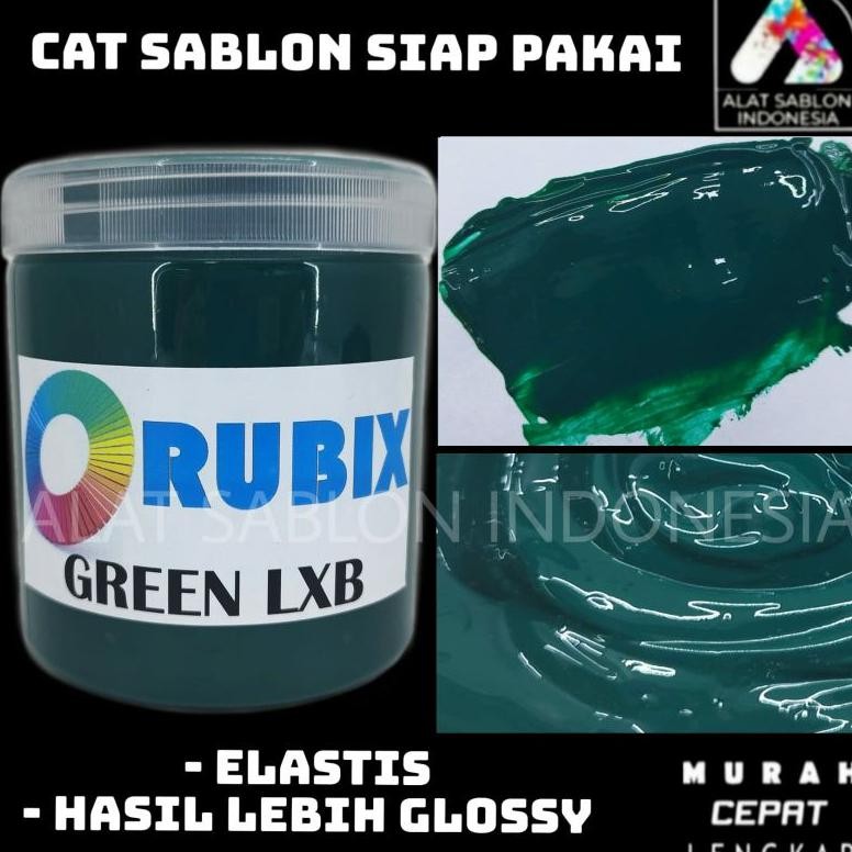 

CAT SABLON PASTA GL RUBBER WATER BASED CAT AKRILIK GREEN LXB 500GR AST
