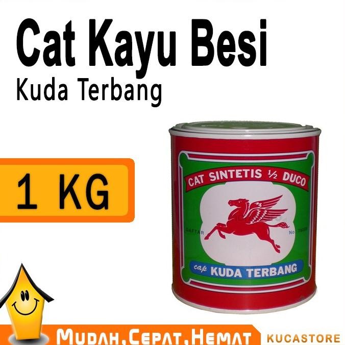 

Cat Minyak Untuk Kayu dan Besi Kuda Terbang 1 kg AST