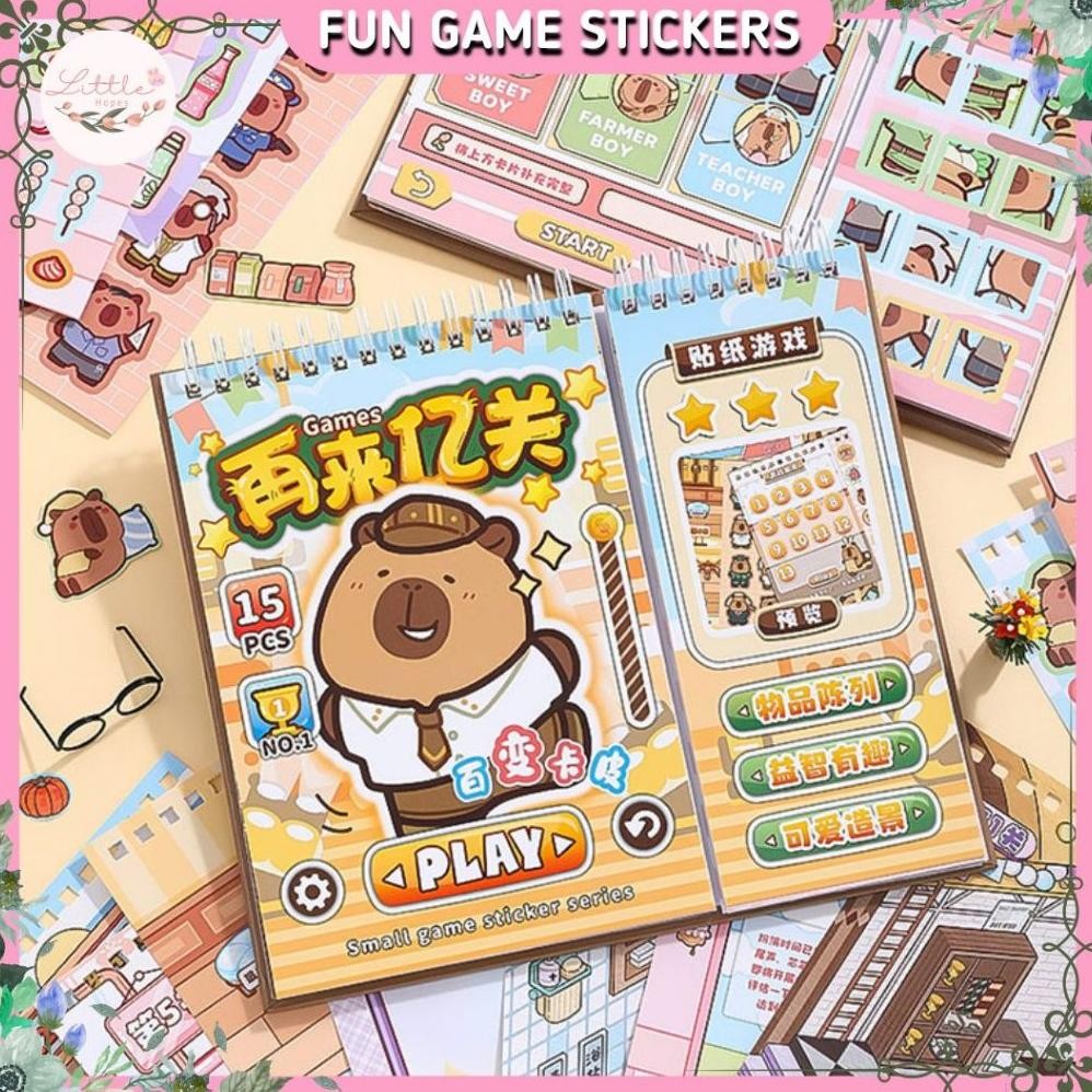 

FUN Sticker Book 3D Premium Satisfying Decoration Landscaping Creative Mainan Anak Lucu Korea Viral AST