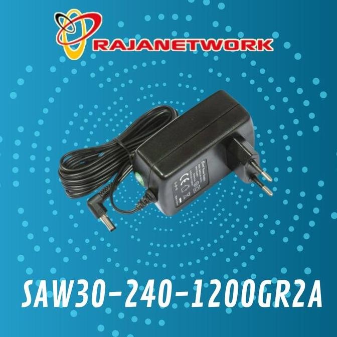 Mikrotik Power Adaptor 24V 1.2A Original Saw30-240-1200Gr2A New Stok