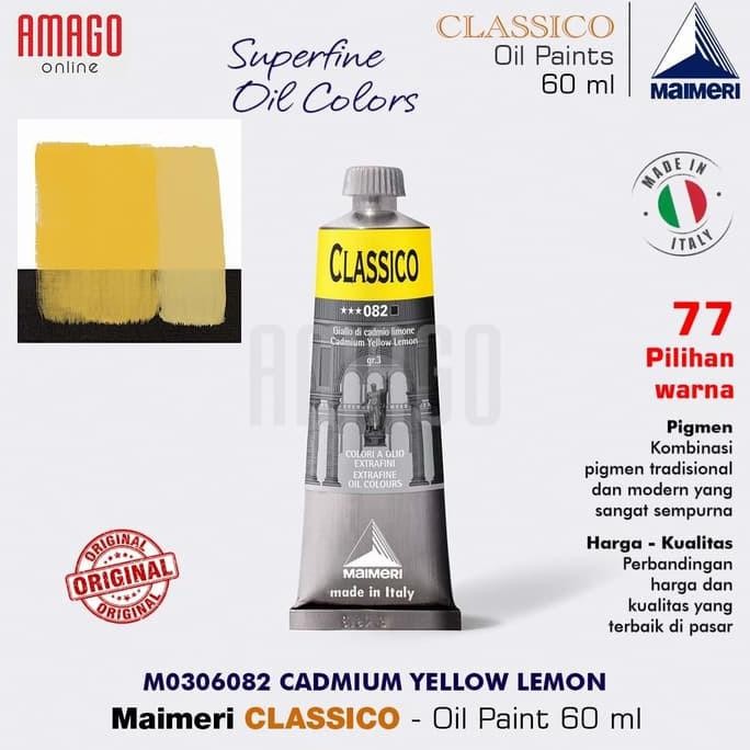 

MAIMERI Classico - Oil Paint - Cadmium Yellow Lemon - 60ml - M0306082 AST