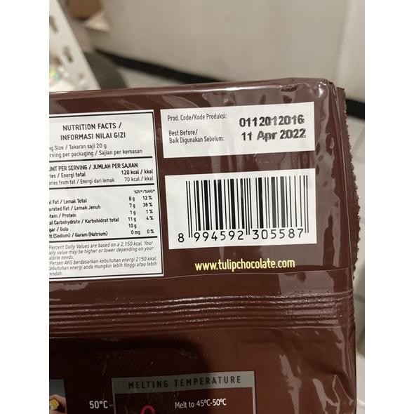 

1 KG Dark Chocolate Tulip 1 KG / Dark Compound Tulip